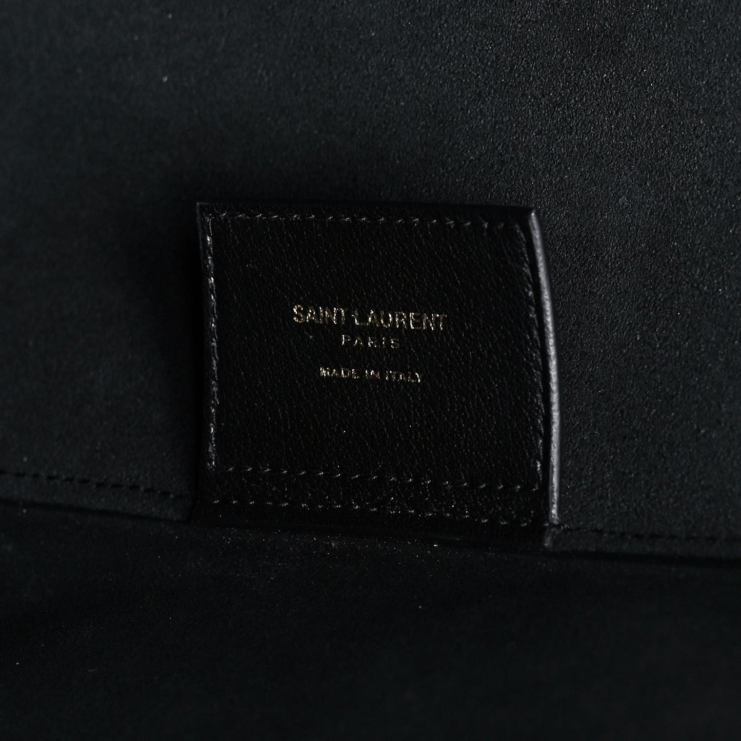 Calfskin Large Shopping Tote Black