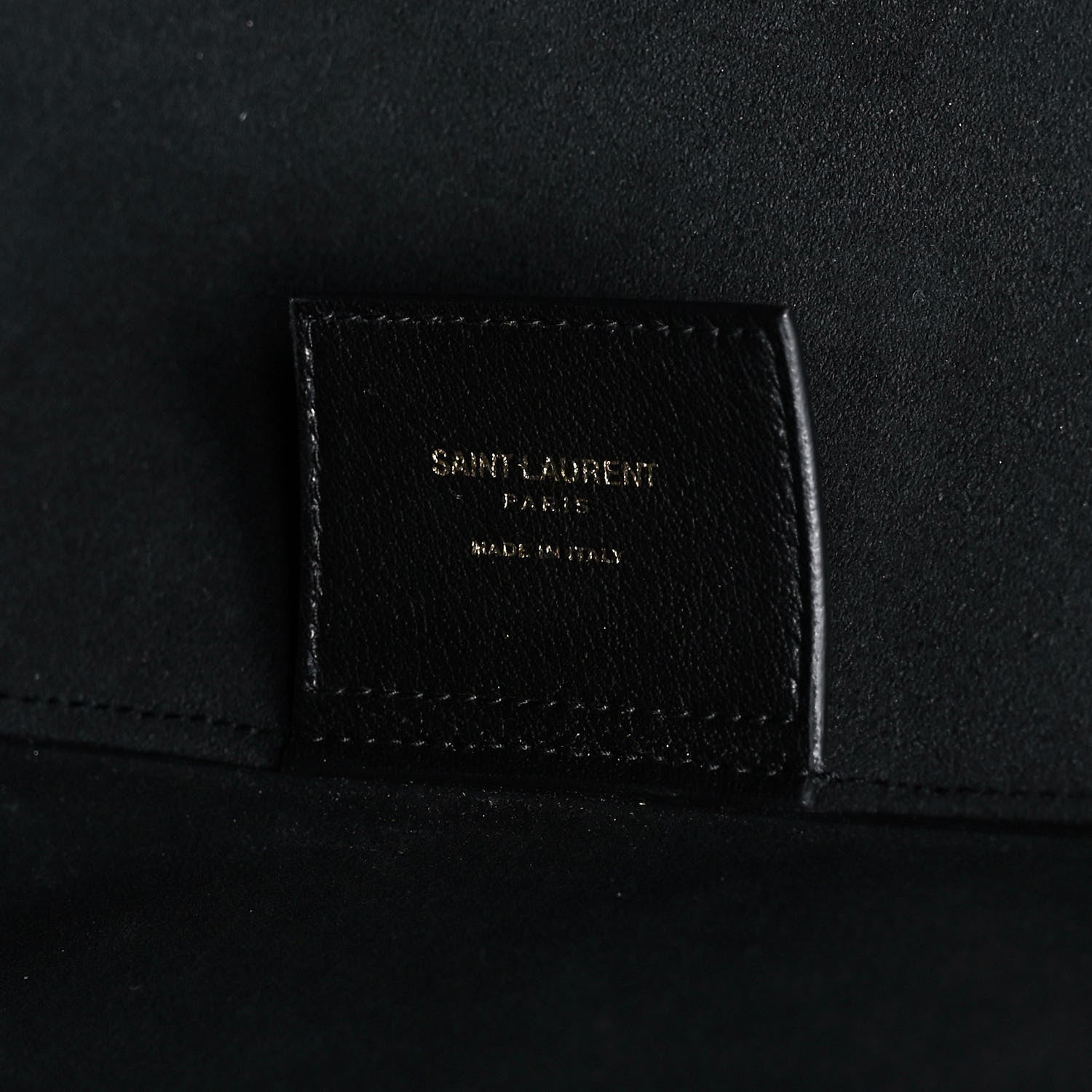 Saint Laurent Calfskin Large Shopping Tote Black 6 of 12