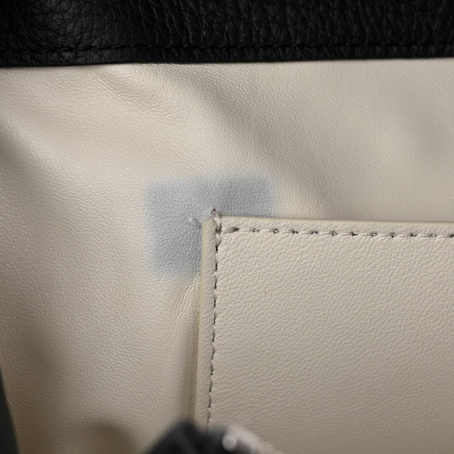Pebbled Sport Calfskin Studded Elena Black