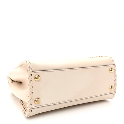 Fendi Nappa Interlace Mini Peekaboo Iconic Satchel Camelia 4 of 11