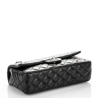 Chanel Lambskin Quilted Medium Ladybug Flap Black 4 of 7