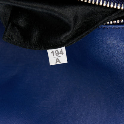 Miu Miu Nappa Matelasse Crystal Flap Clutch Bleuette 7 of 13