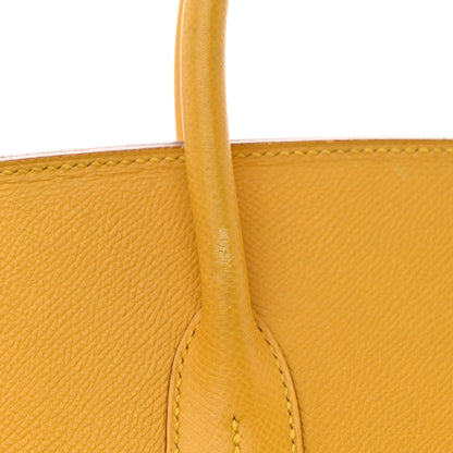 Hermes Epsom Birkin 35 Jaune 19 of 32