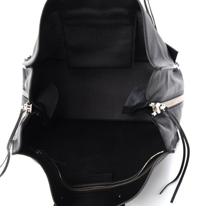 Balenciaga Supple Calfskin Papier A4 Zip Around Tote Black 5 of 8
