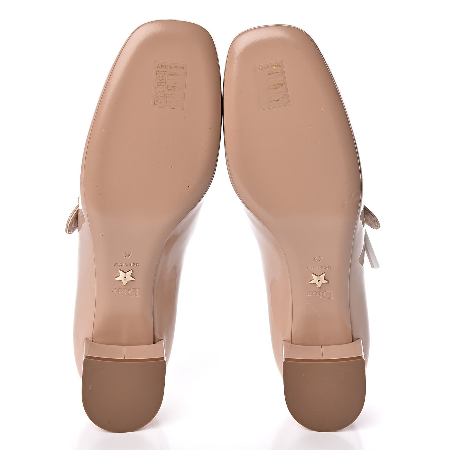 Patent Baby-D Ballet Pumps 42 Nude