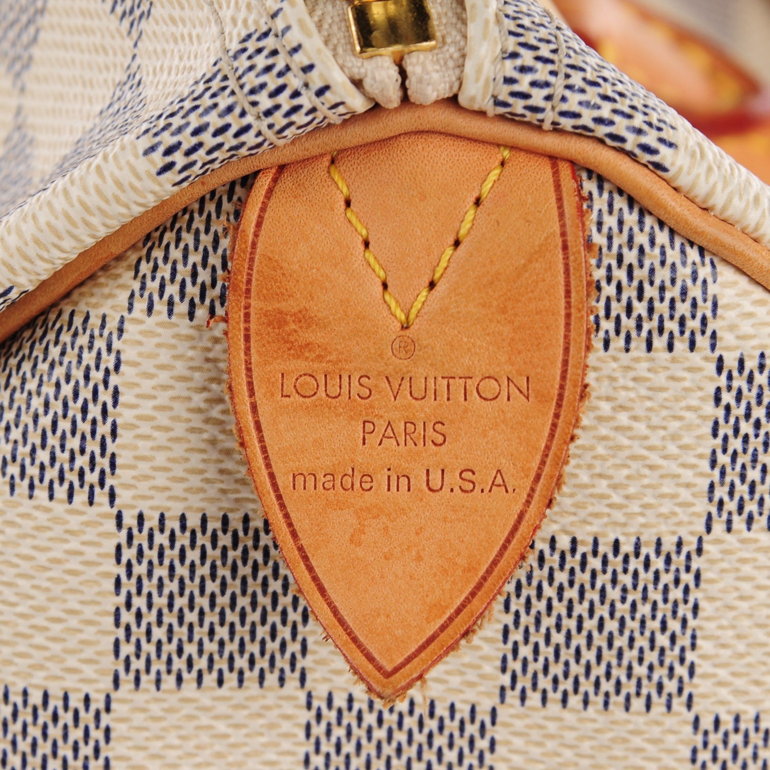 Louis Vuitton Damier Azur Speedy 30 6 of 7
