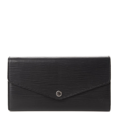 Louis Vuitton Epi Sarah Wallet NM Black 1 of 7