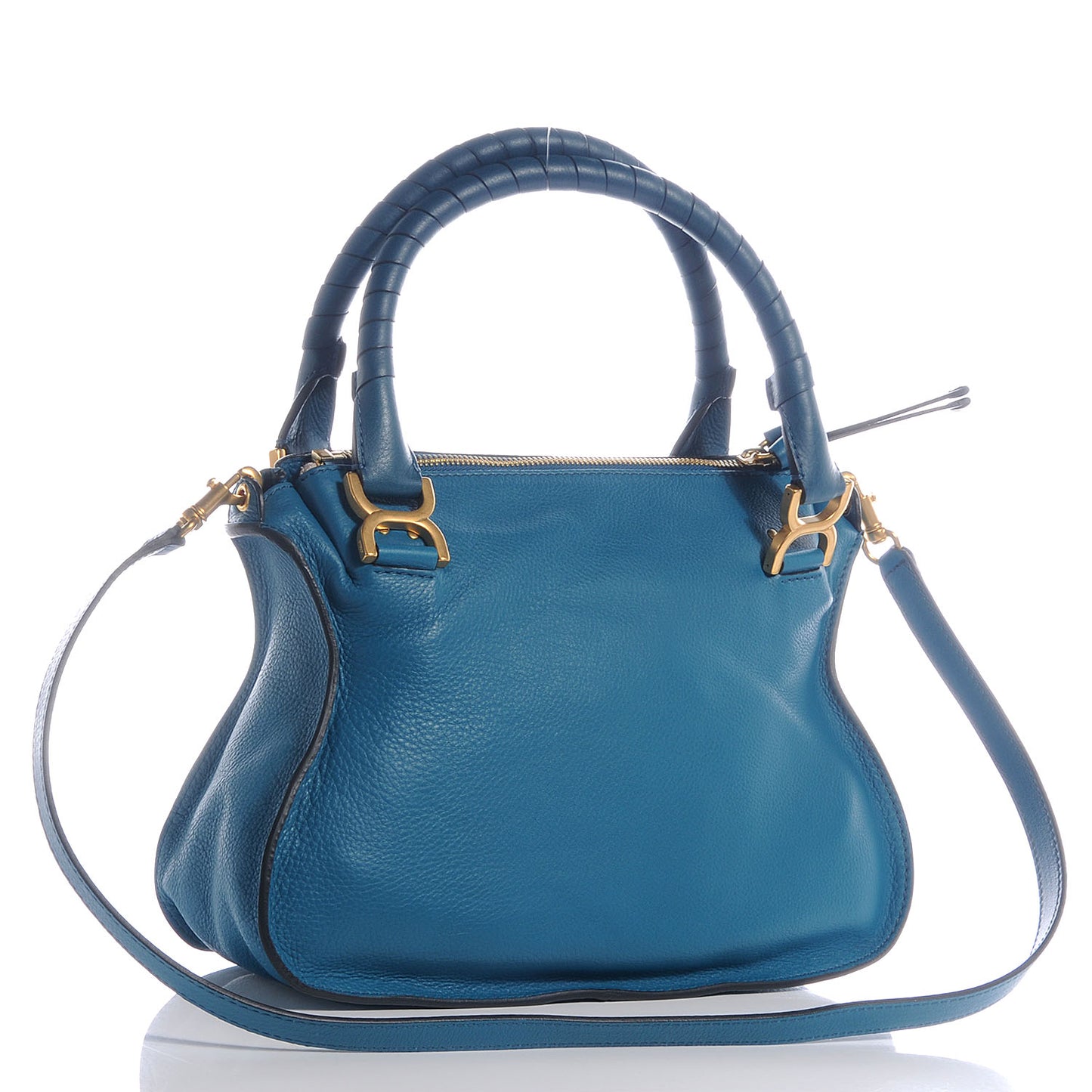 Calfskin Medium Marcie Hobo Laguna Blue