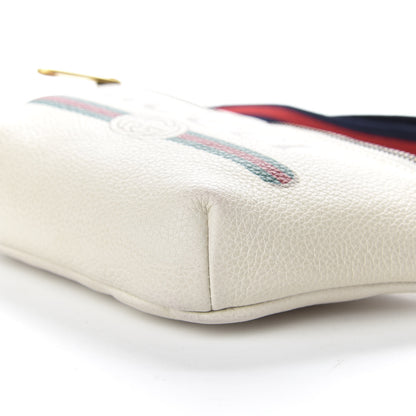Gucci Grained Calfskin Small Logo Belt Bag White 8 of 11