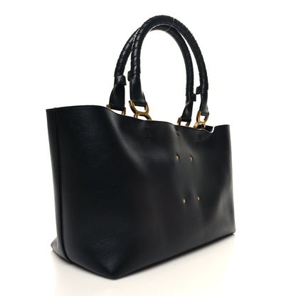 Chloe Calfskin Small Marcie Tote Black 2 of 9
