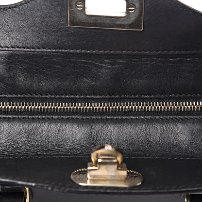 Valentino Garavani Vitello Small Rockstud Double Handle Tote Black 16 of 16