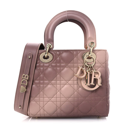 Christian Dior Lambskin Cannage Gradient Small My ABCDior Lady Dior 1 of 11