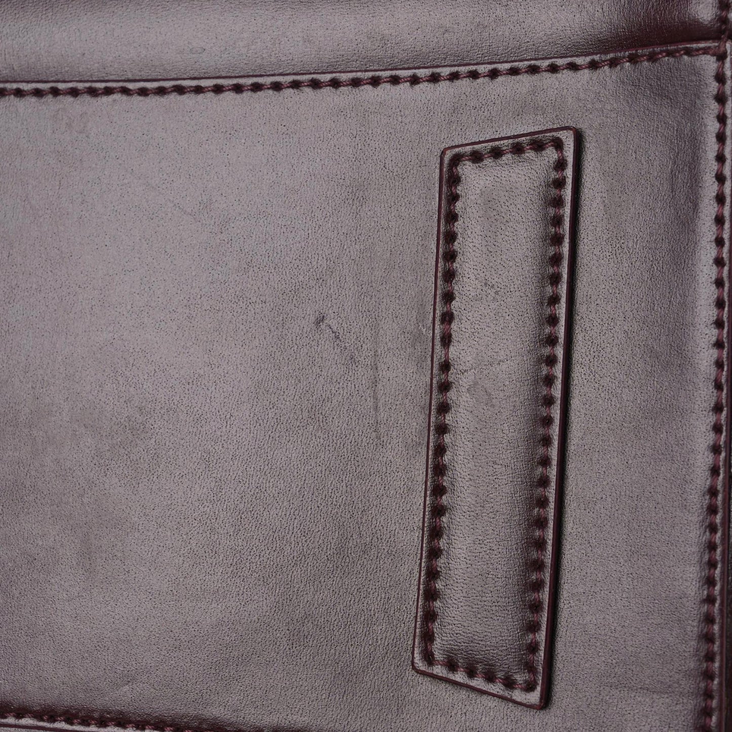 Shiny Lord Calfskin Medium Antigona Burgundy