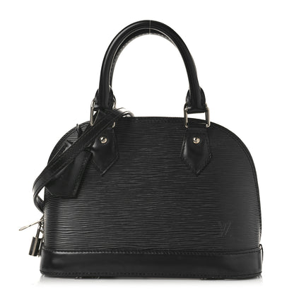 Louis Vuitton Epi Alma BB Black 1 of 8
