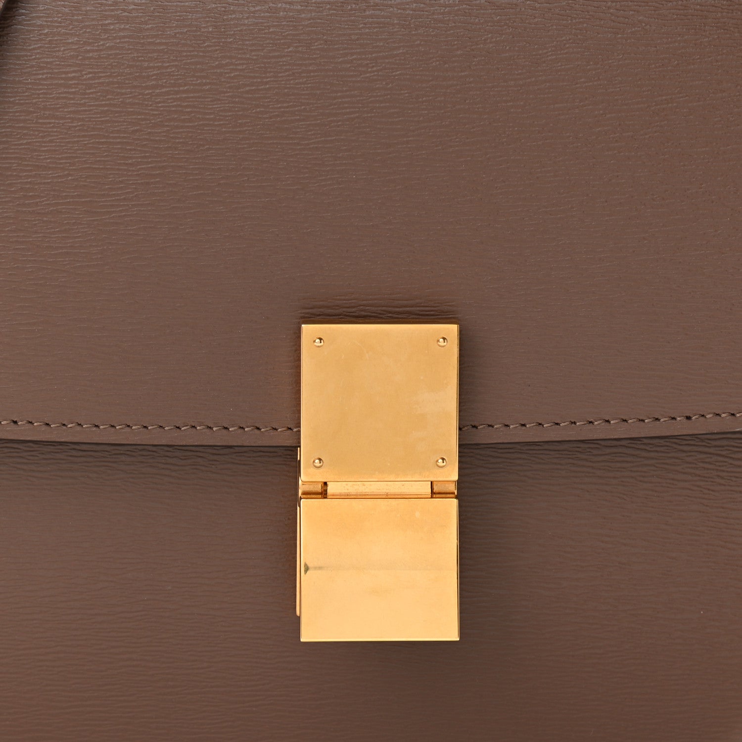 Celine Liege Calfskin Medium Classic Box Flap Bag Glazed Nut 8 of 10