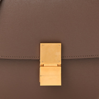 Celine Liege Calfskin Medium Classic Box Flap Bag Glazed Nut 8 of 10