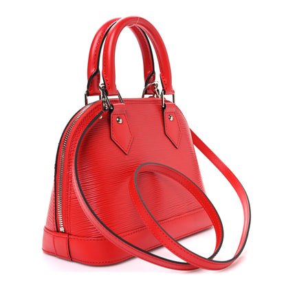 Louis Vuitton Epi Alma BB Coquelicot 3 of 10