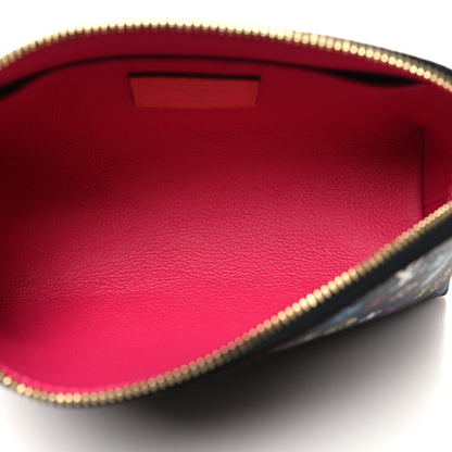 Louis Vuitton Monogram Multicolor Cosmetic Pouch Black Grenade 5 of 9