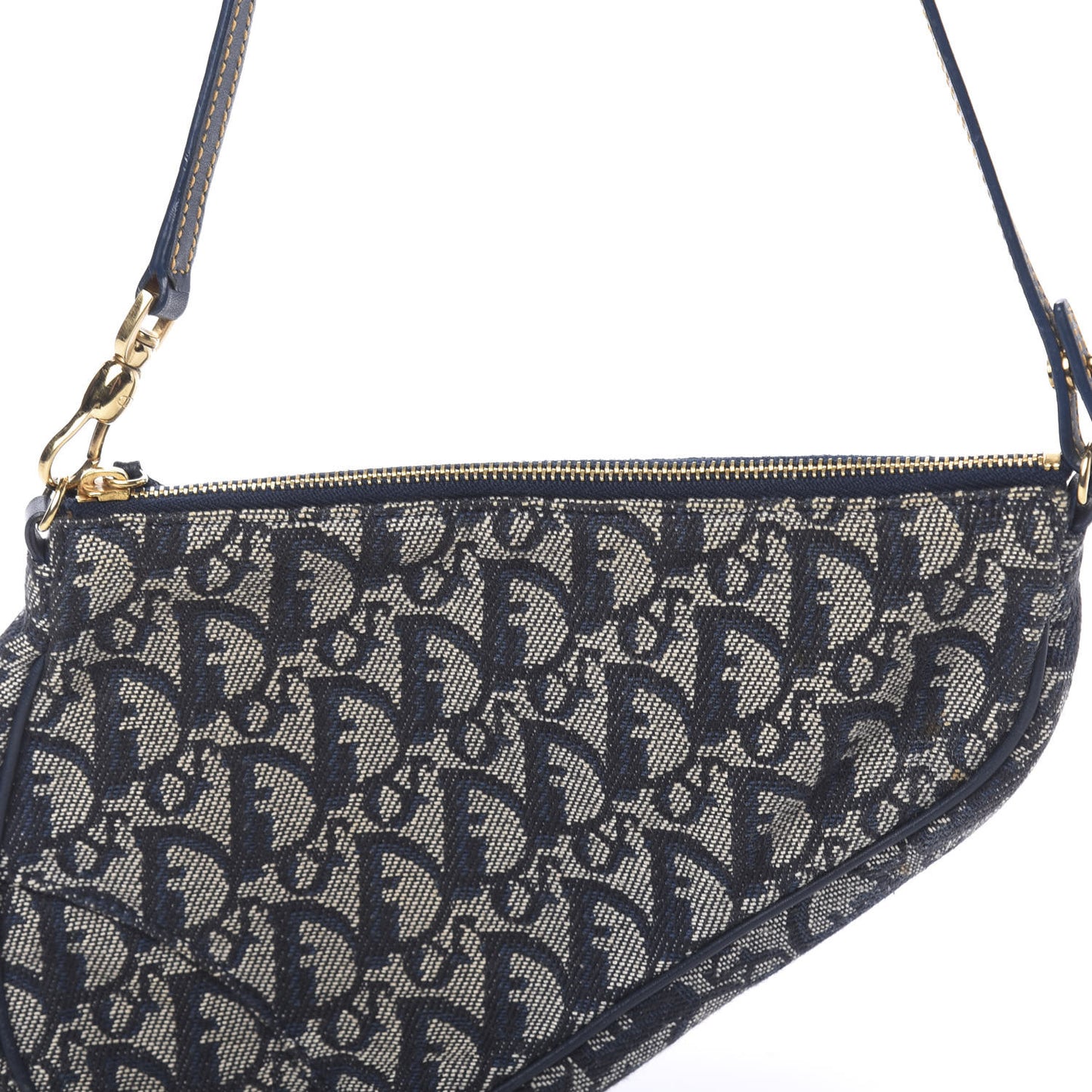 Monogram Mini Saddle Pochette Navy