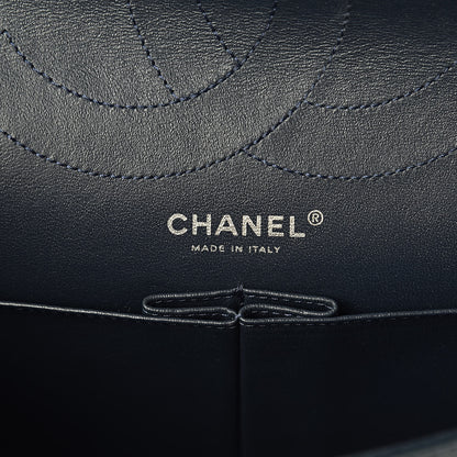 Chanel Patent Quilted 2.55 Reissue 227 Flap Dark Blue 6 of 14
