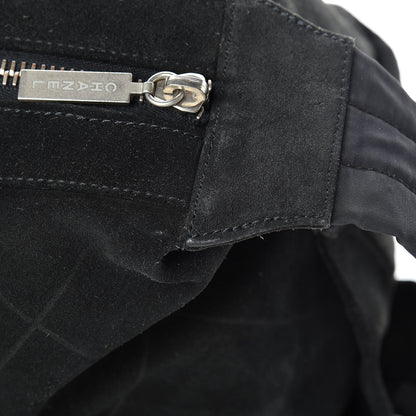 Chanel Suede Stitched Messenger Black 18 of 18