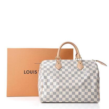 Louis Vuitton Damier Azur Speedy 30 11 of 11