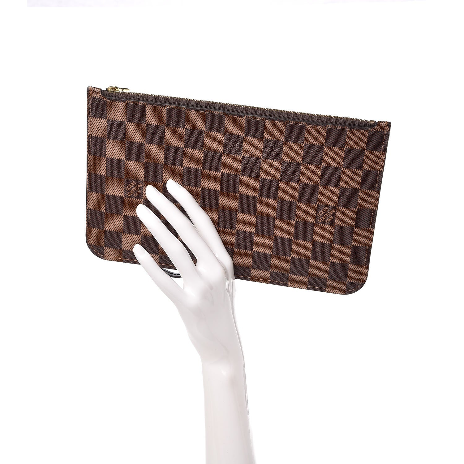 Louis Vuitton Damier Ebene Neverfull MM GM Pochette 2 of 10
