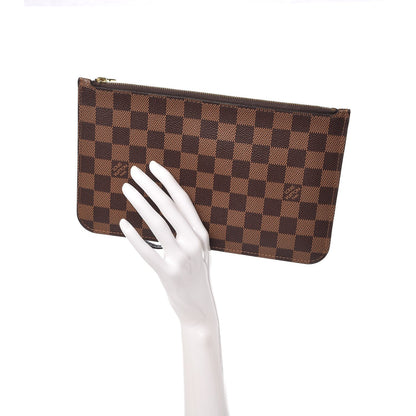 Louis Vuitton Damier Ebene Neverfull MM GM Pochette 2 of 10