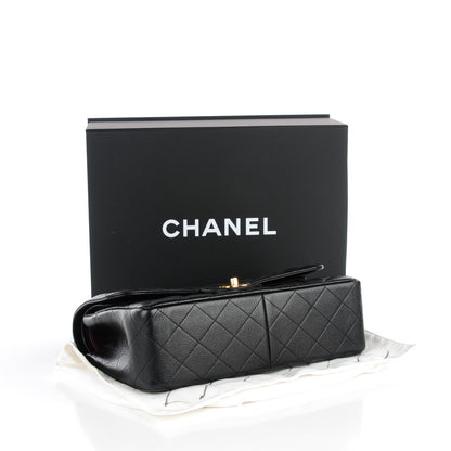 Chanel Caviar Quilted Jumbo Double Flap Black 4 of 9