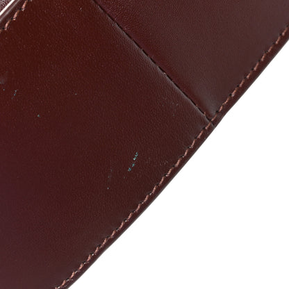 The Row Smooth Calfskin Half Moon Shoulder Bag Raisin 10 of 10