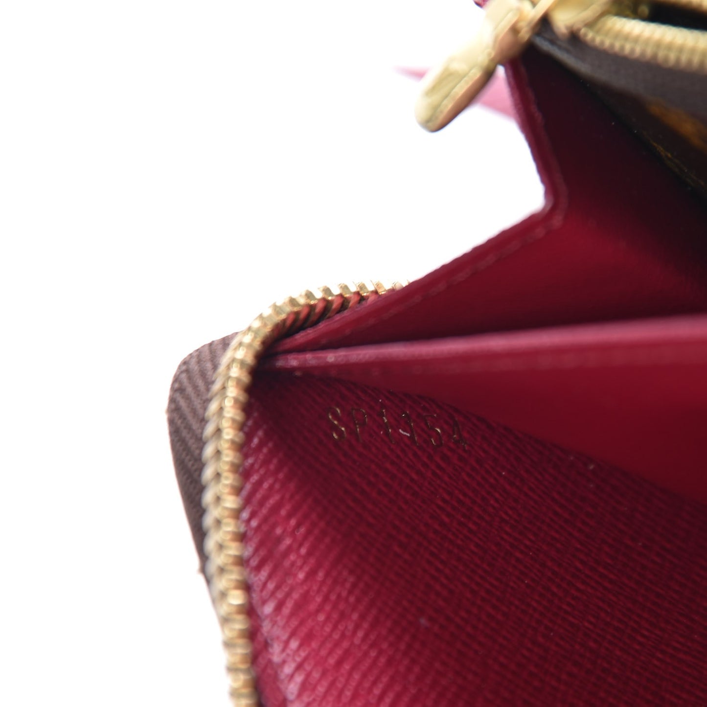 Monogram Clemence Wallet Fuchsia