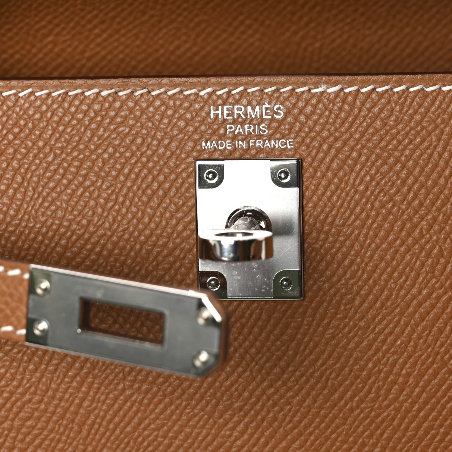 Hermes Epsom Kelly Sellier 25 Gold 6 of 11