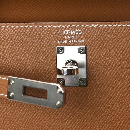 Hermes Epsom Kelly Sellier 25 Gold 6 of 11