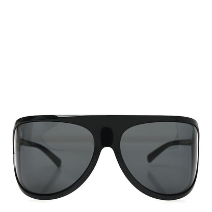 Miu Miu Acetate Shield Sunglasses SMU A01 Black 2 of 6