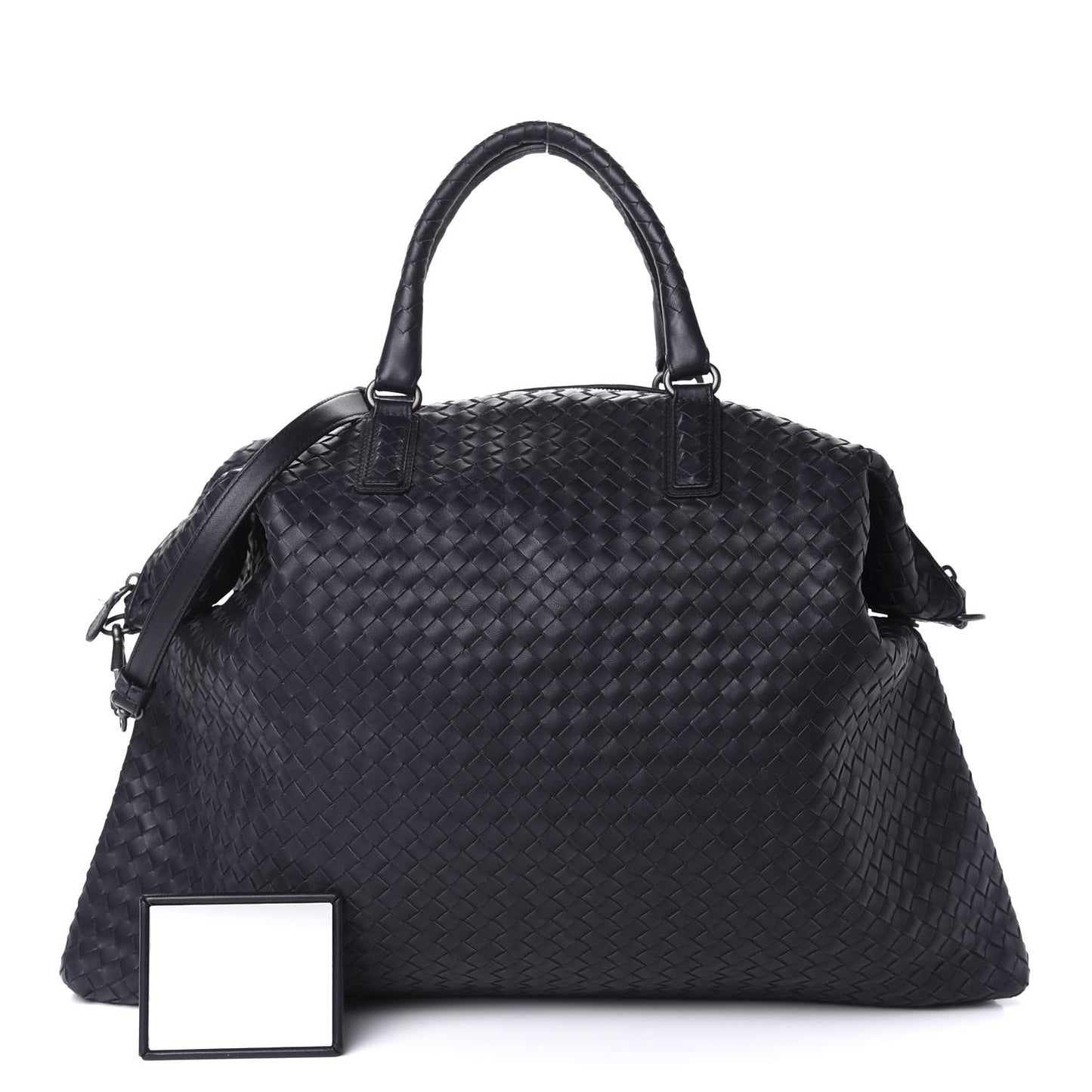 Nappa Intrecciato Maxi Convertible Tote Tourmaline