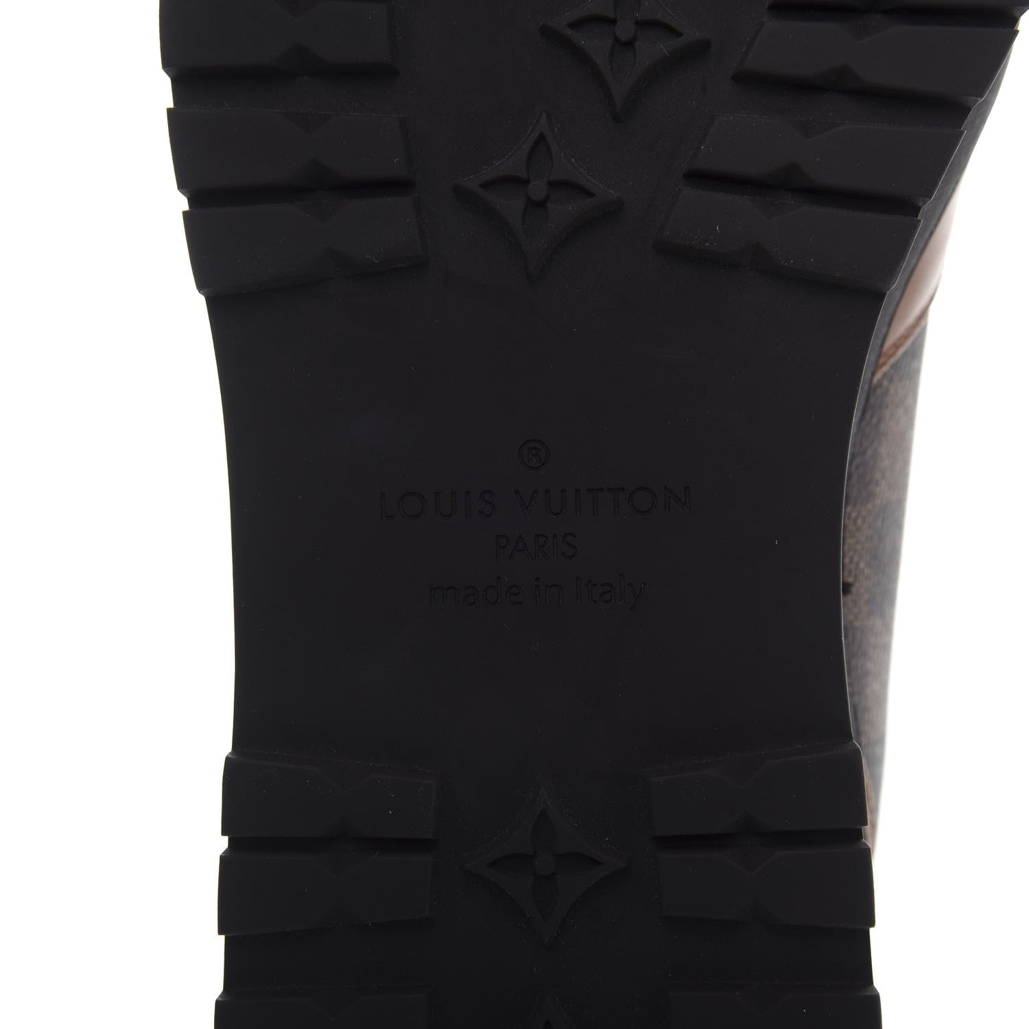 Louis Vuitton Calfskin Damier Ebene Harlem Sneakers 8 8 of 9