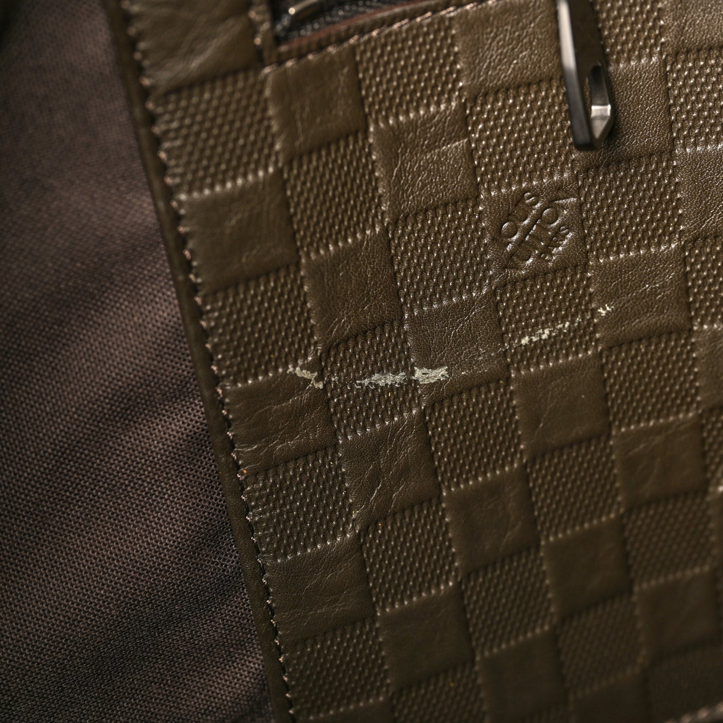 Damier Infini Cabas Voyage Brown