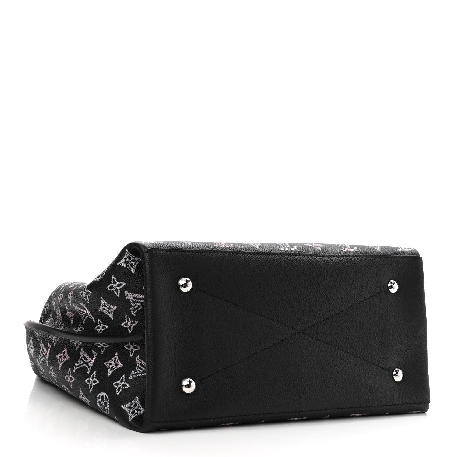 Louis Vuitton Mahina Carmel Hobo PM Black 4 of 9