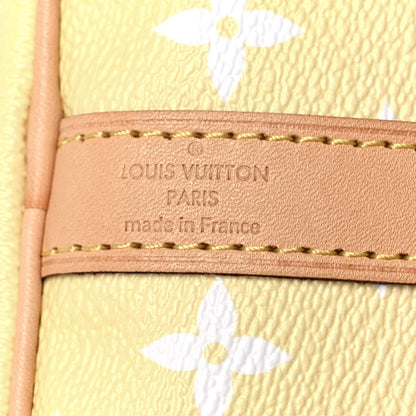 Louis Vuitton Monogram Giant By The Pool Speedy Bandouliere 25 Light Pink 7 of 13