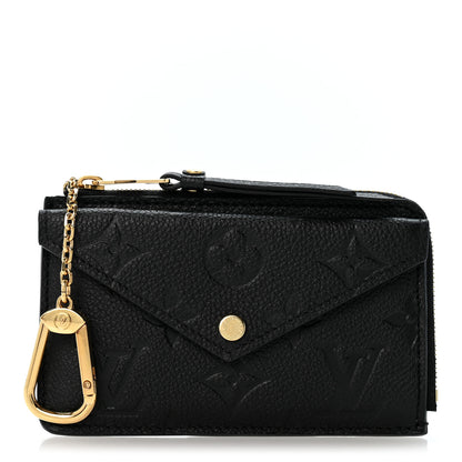 Louis Vuitton Empreinte Recto Verso Card Holder Black 1 of 7