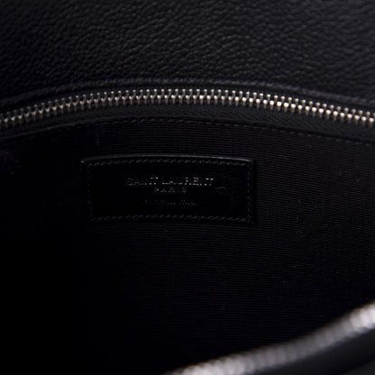 Saint Laurent Grained Calfskin Small Sac De Jour Black 9 of 11