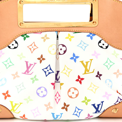 Louis Vuitton Monogram Multicolor Judy MM White 7 of 9