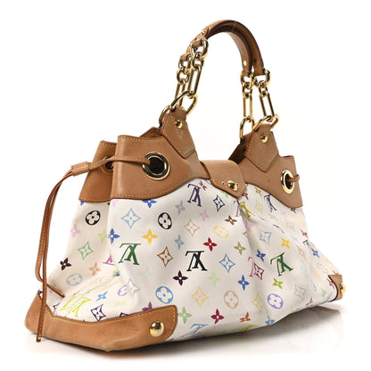 Louis Vuitton Monogram Multicolor Ursula White 3 of 10