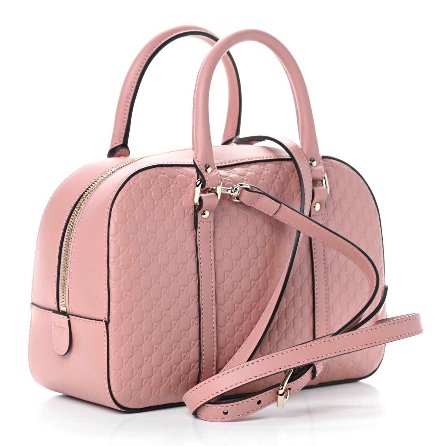Gucci Soft Microguccissima Medium Crossbody Bag Soft Pink 3 of 10