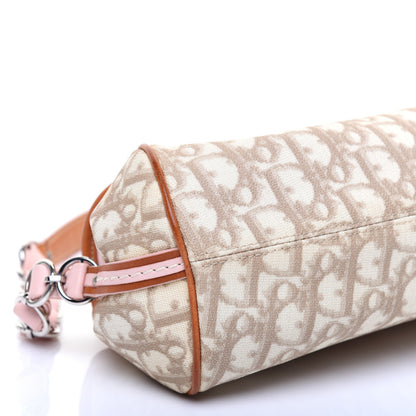 Christian Dior Monogram Romantique Trotter Bag Rose 6 of 10