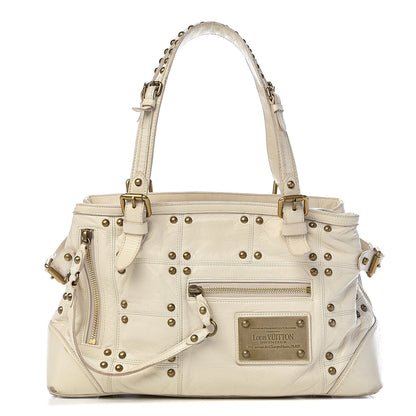 Louis Vuitton Lambskin Riveting White 1 of 28