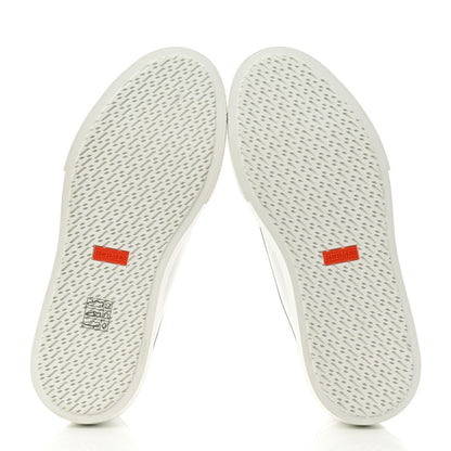 Hermes Calfskin Womens Get Sneakers 39 White 5 of 9