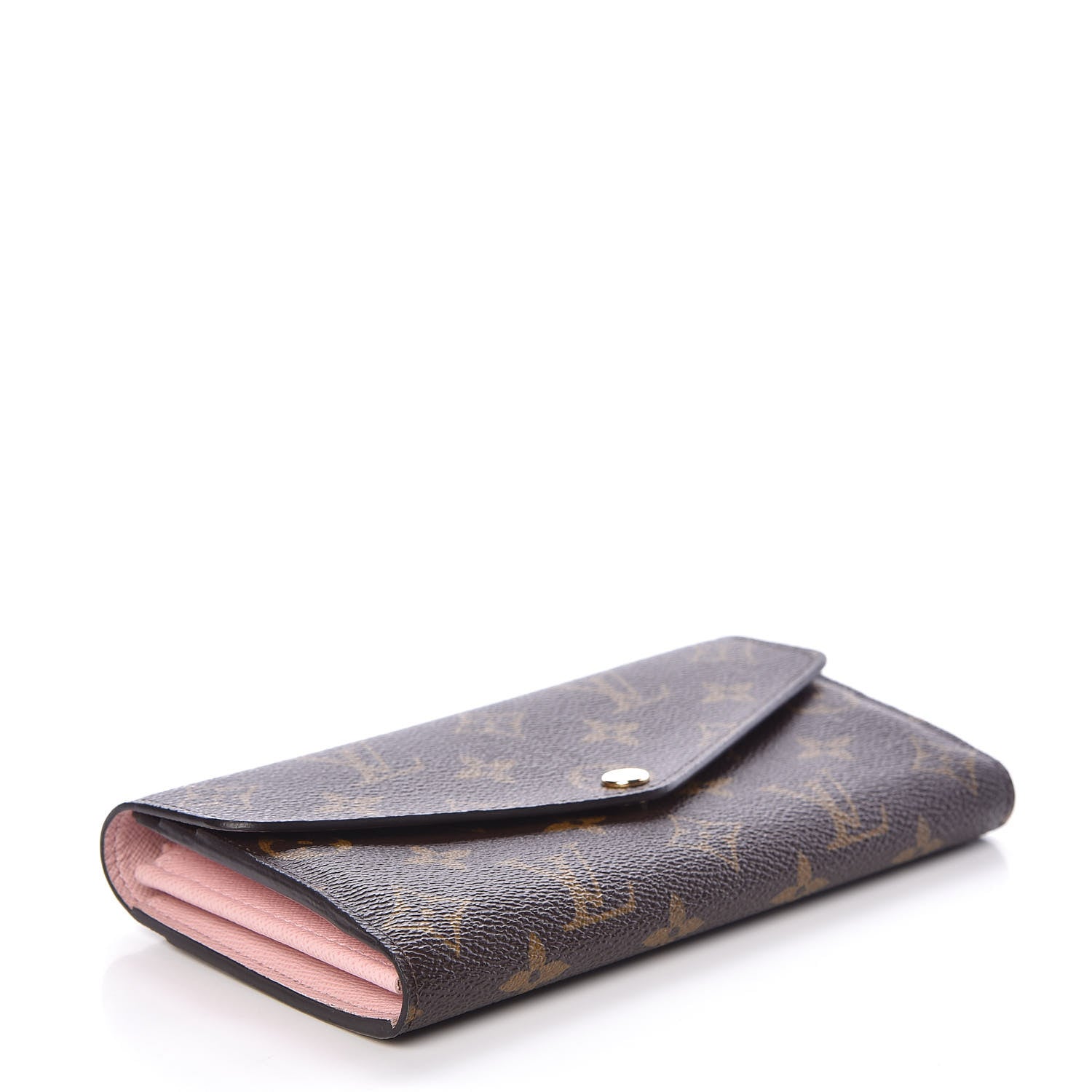 Louis Vuitton Monogram Sarah Wallet NM Rose Ballerine 4 of 7