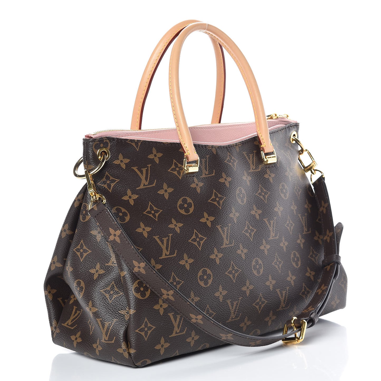 Monogram Pallas Rose Ballerine