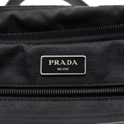 Prada Tessuto Nylon Saffiano Briefcase Black 7 of 12